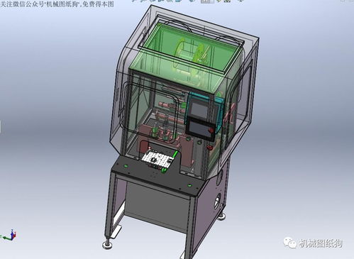 保护膜自动贴合机3d模型图纸 solidworks设计